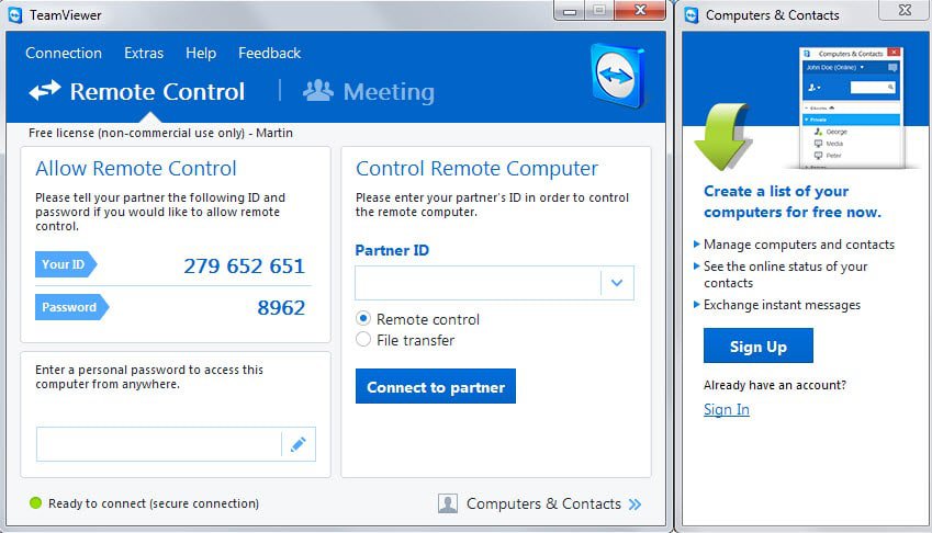 team viewer previous versions
